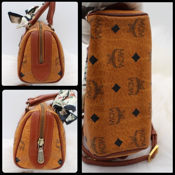 MCM Mini Boston Bandoulière - Picture 7 of 16